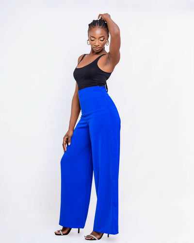 Da’Joy Fashions Polaris Pants - Royal Blue - Shopzetu
