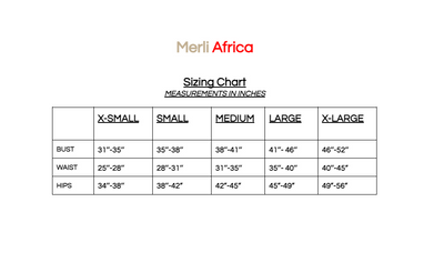 Merli Africa Cullote Tribal Short - Multicolored