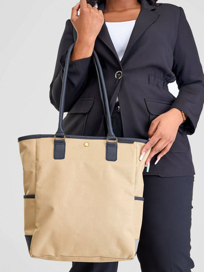 Luxaltra Kua Tote - Sand (Beige) - Shopzetu