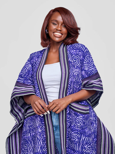 Tuli Zinthle Kimono - Purple