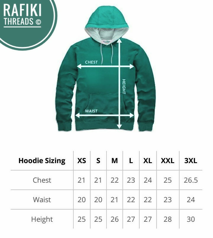 Rafiki Threads  Arancia Snood Hoodie - Grey