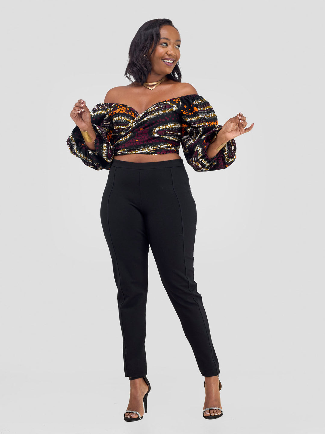 Vivo 2-Way Wrap Top - Neba Print