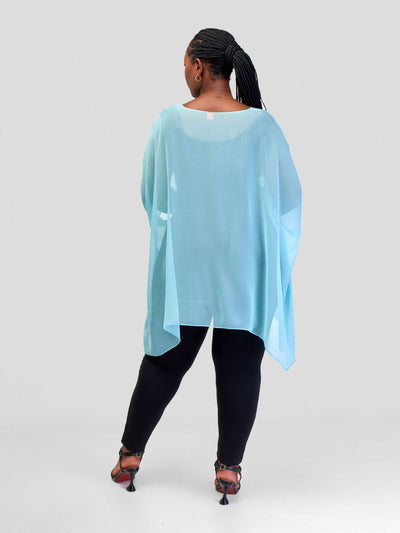Vivo Basic Liv Chiffon Top - Portuguese Mint - Shopzetu