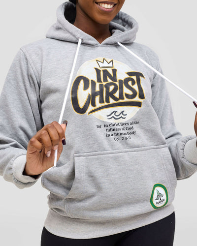 Rafiki Threads In Christ Hoodie - Light Grey