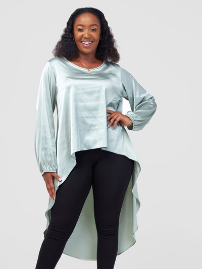 Vivo vBasic Nalia Satin High Low Top - Lime