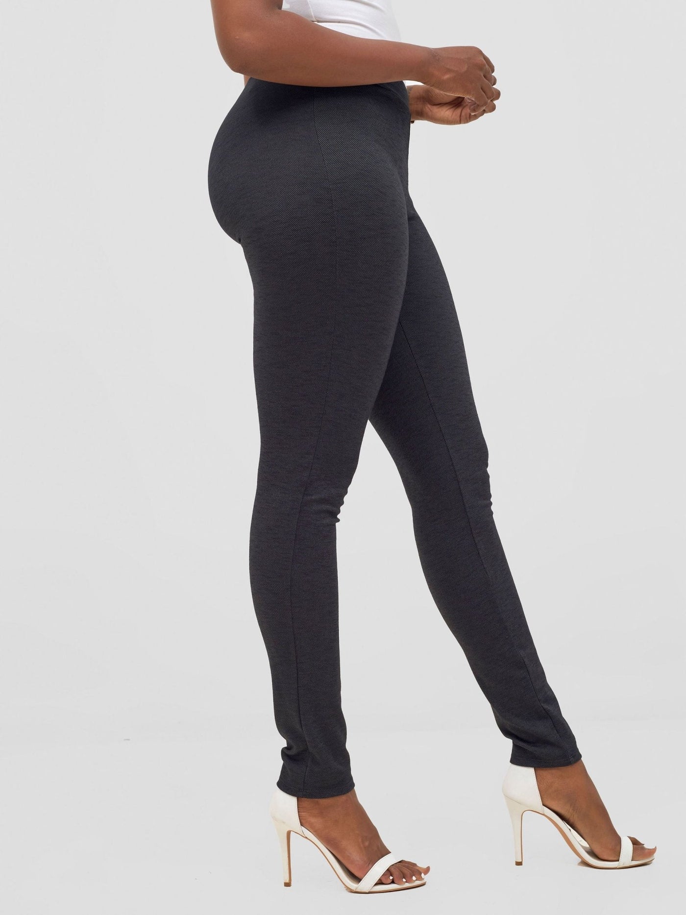 Vivo Basic Jeggings - Black - Shopzetu