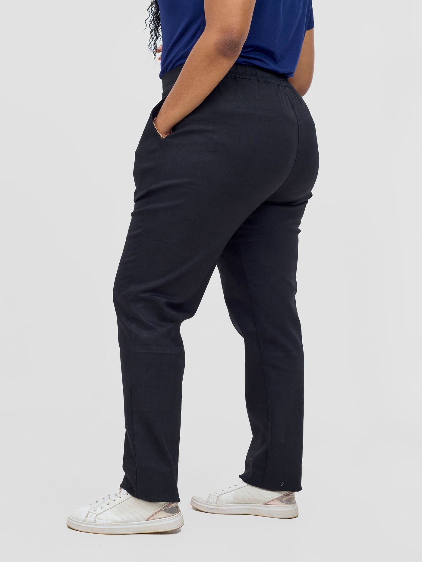 Safari by Vivo Mansi Straight Leg Pants - Black