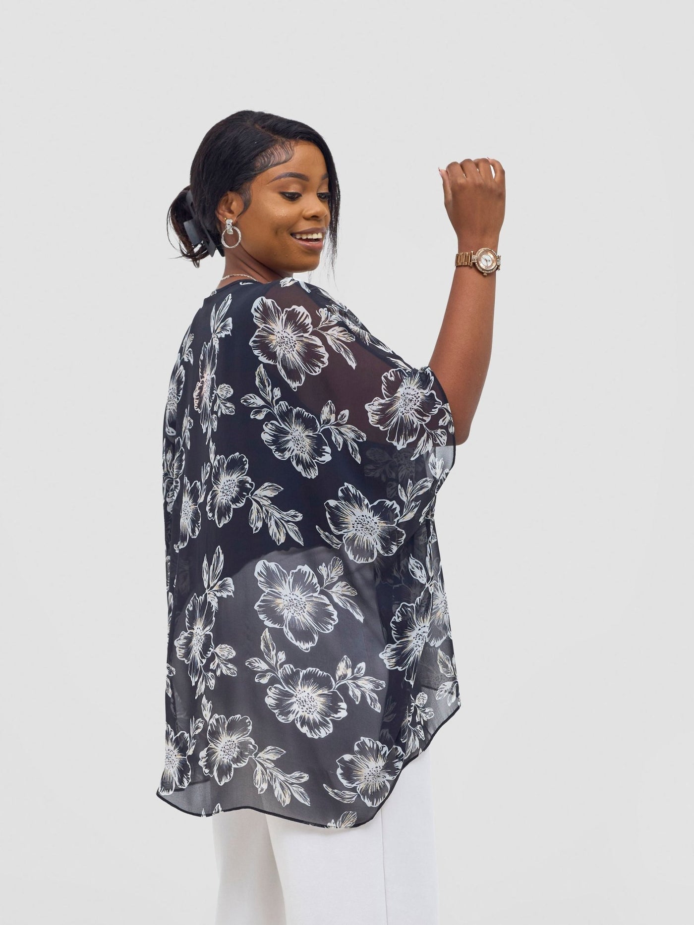 Vivo Ayana Wide High Low Top - Black / Yellow - Shopzetu