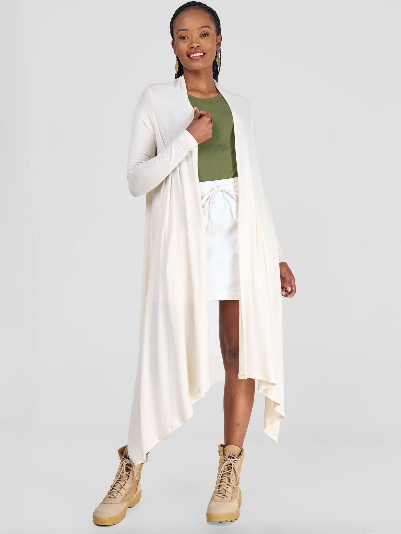 Safari by Vivo Bush Yoga Wrap - Off White