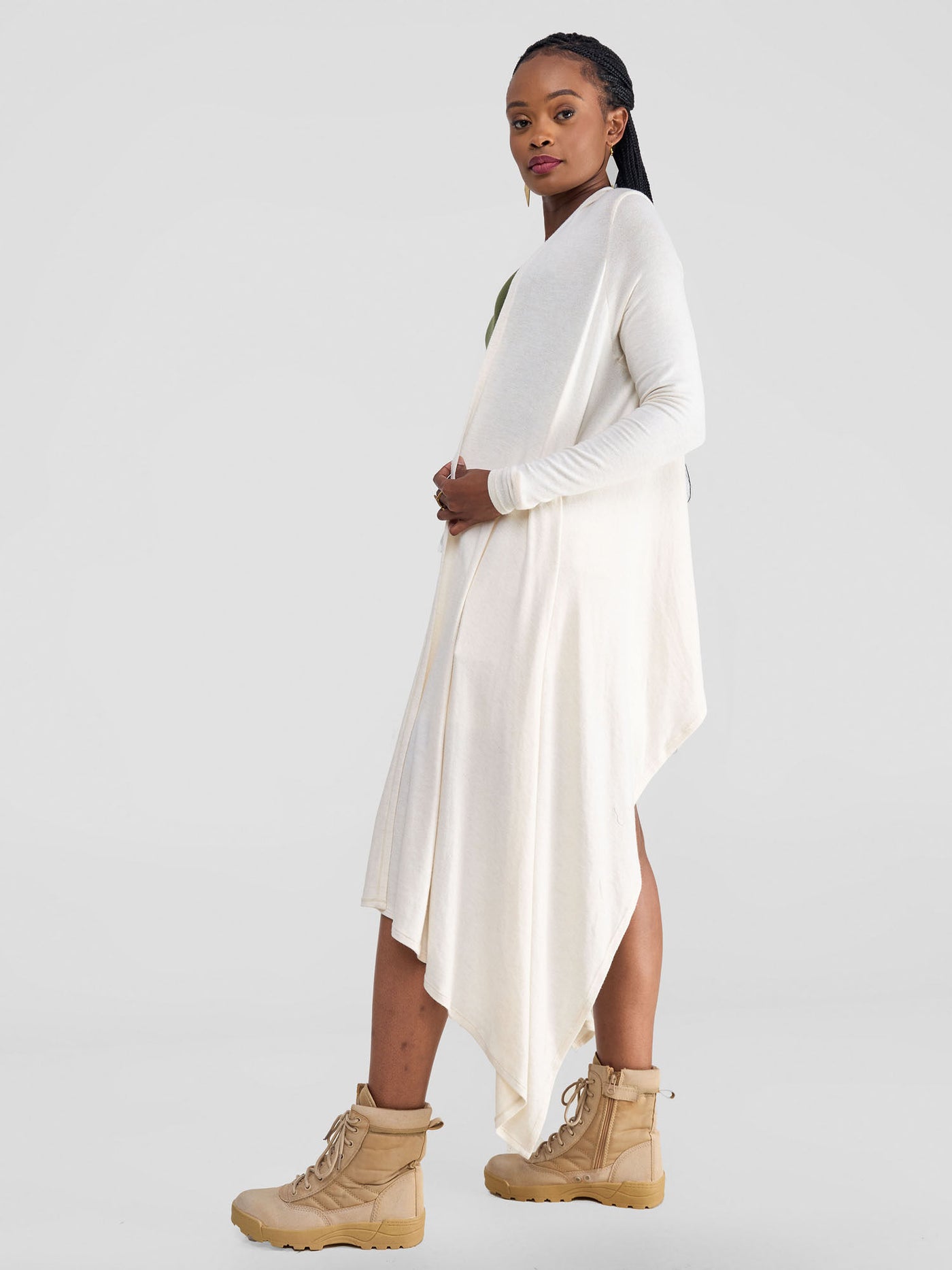 Safari by Vivo Bush Yoga Wrap - Off White