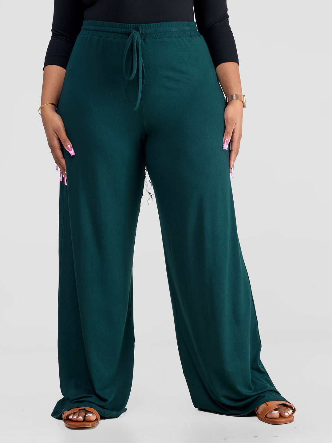 Safari By Vivo Lounge Pants - Dark Green