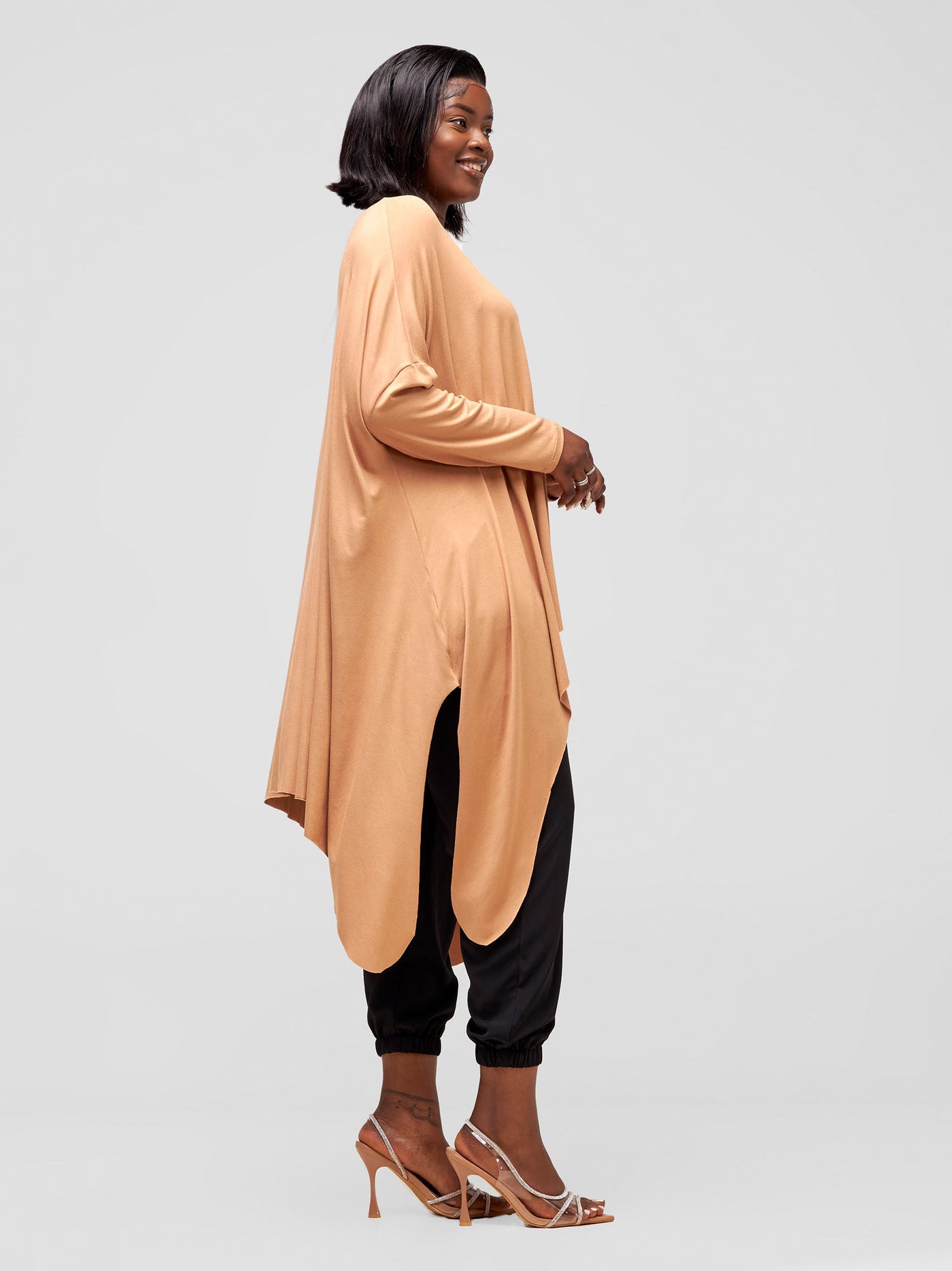 Vivo Safiya Wide Top -Tan