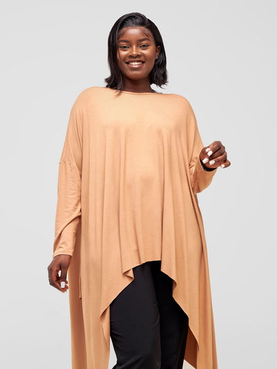 Vivo Safiya Wide Top -Tan