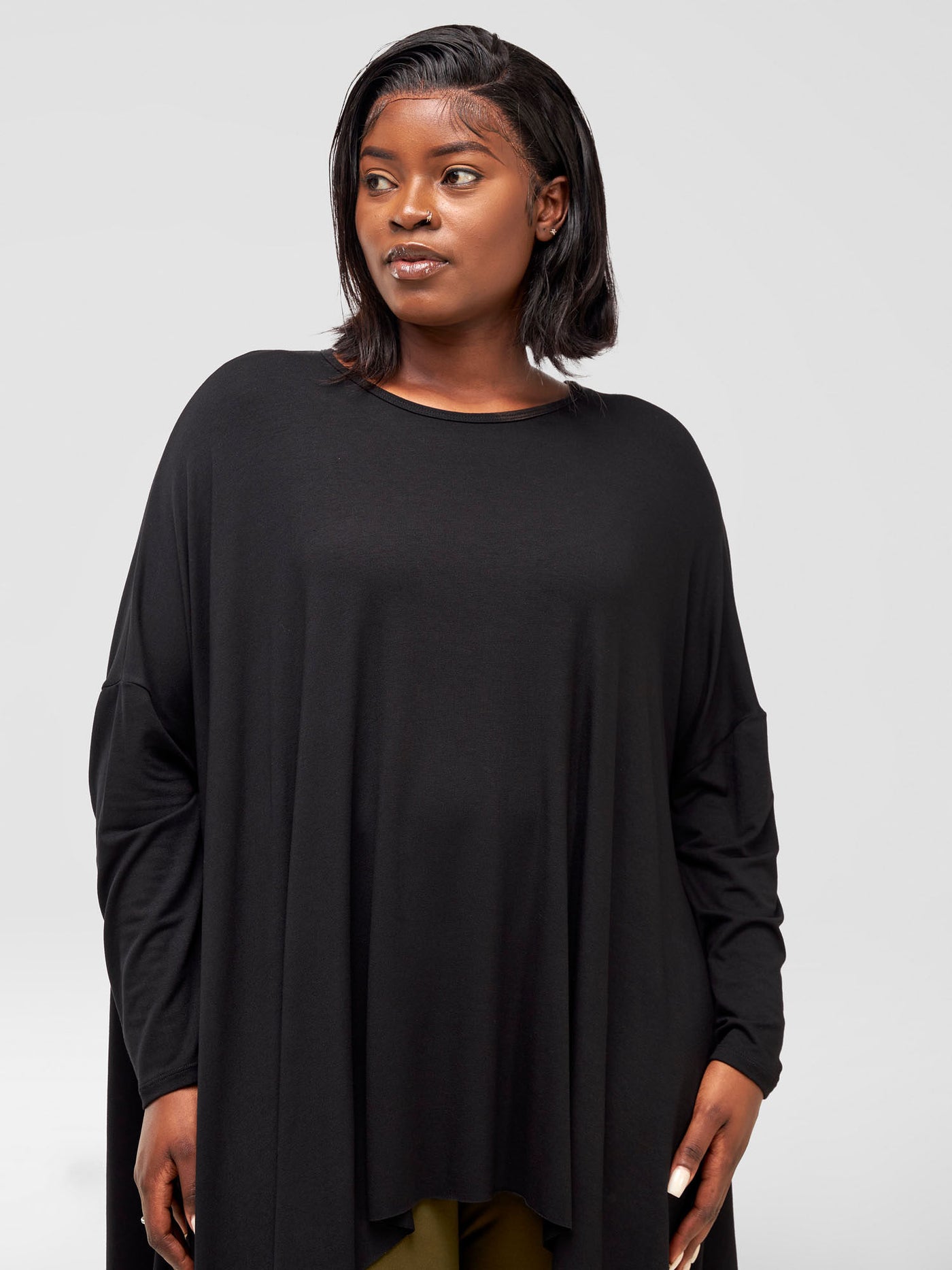 Vivo Safiya Wide Top - Black