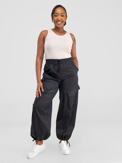 Safari by Vivo Kamari Wide Leg Pants - Black