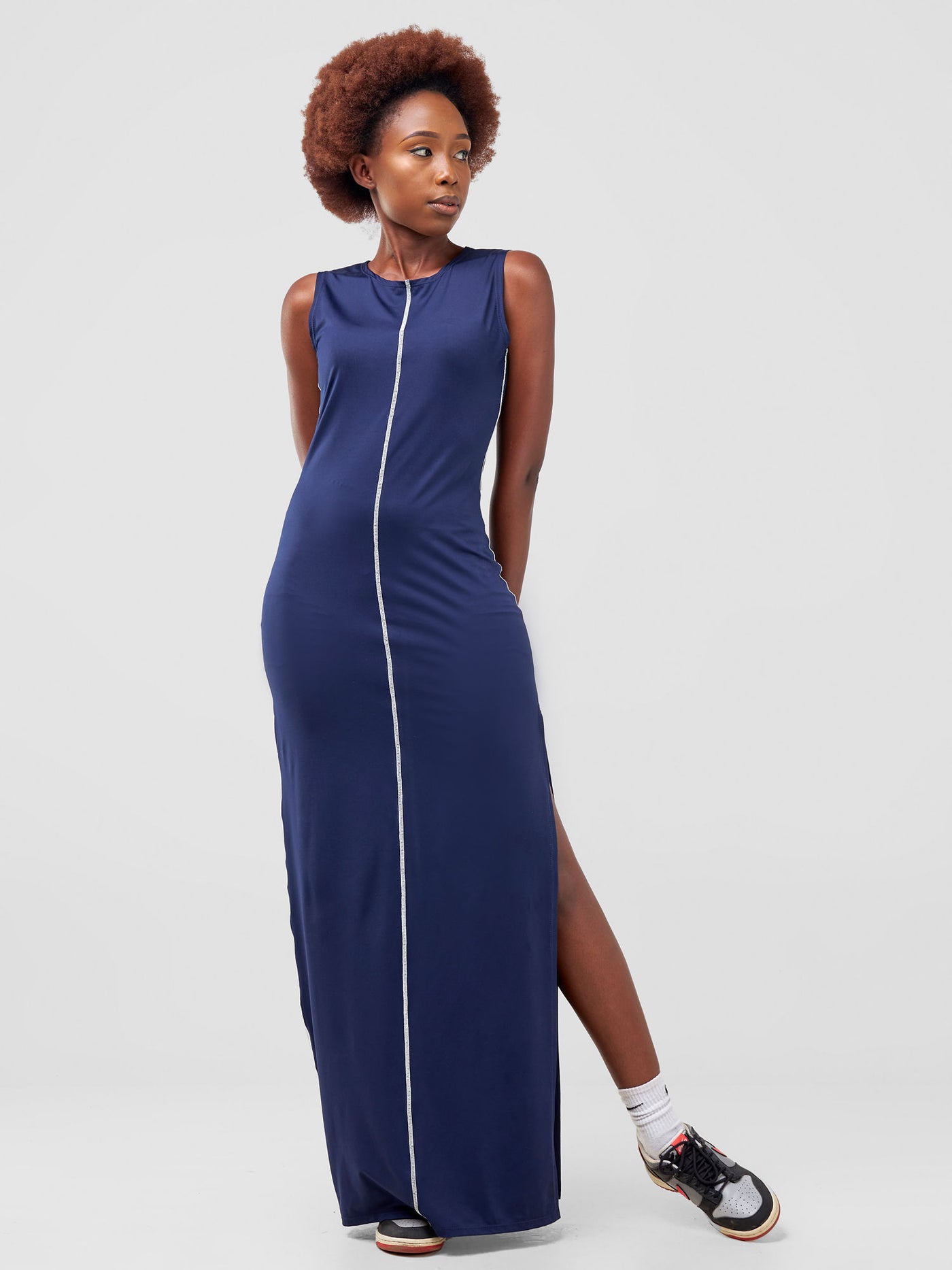 Zoya Taani Maxi Dress - Navy