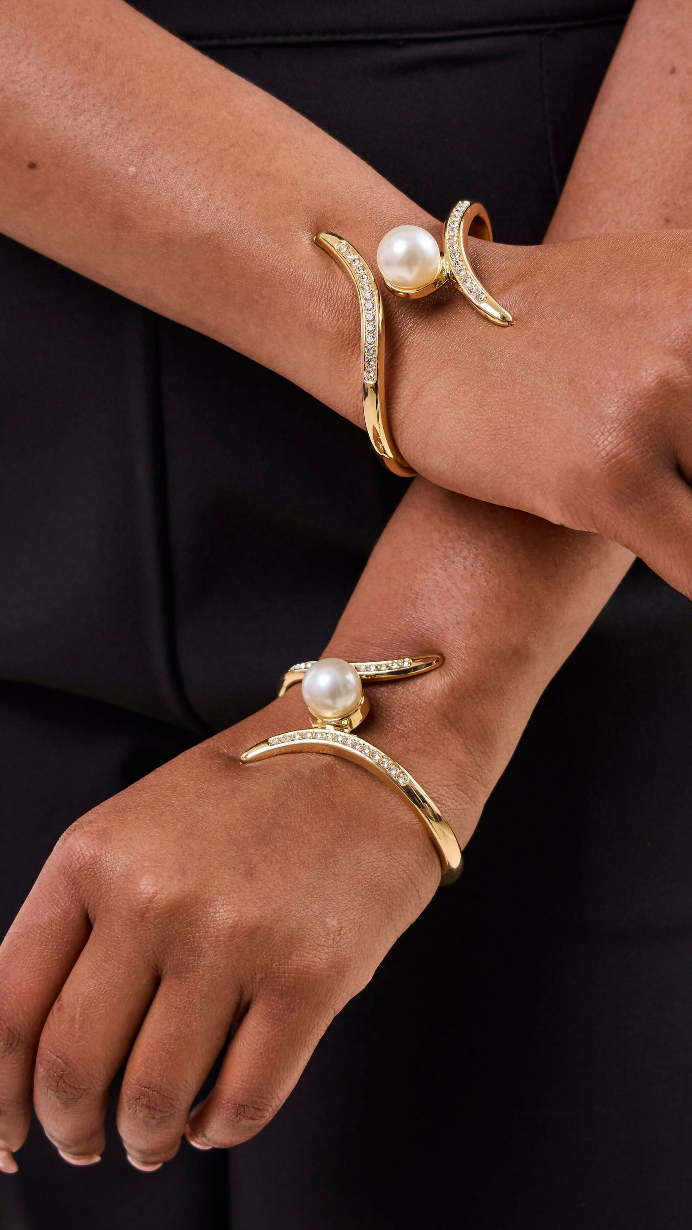 Afrodame Chunky Bangle - Gold