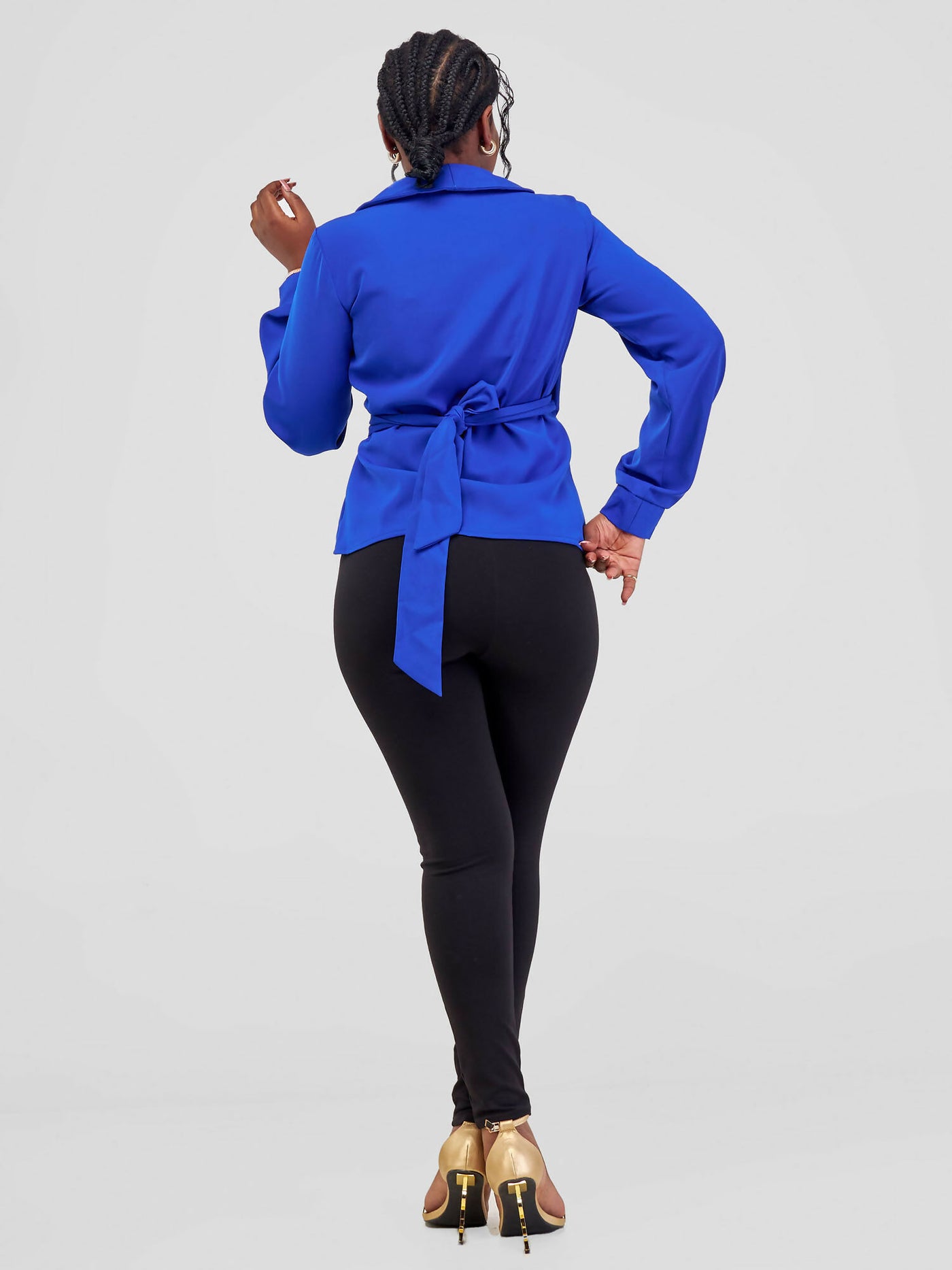 Silk House Collection Katya Top - Blue