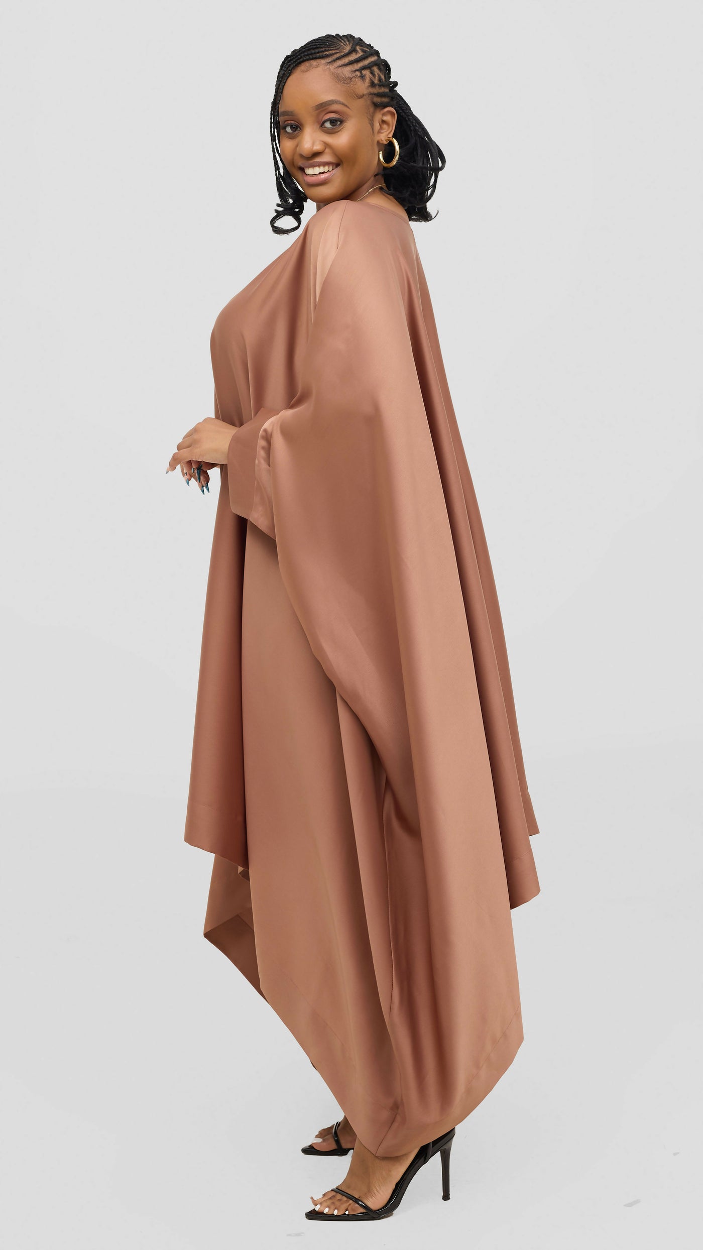 Jolly Fancy Wear Curvy Plus Size Vuli Shift Dress - Gold