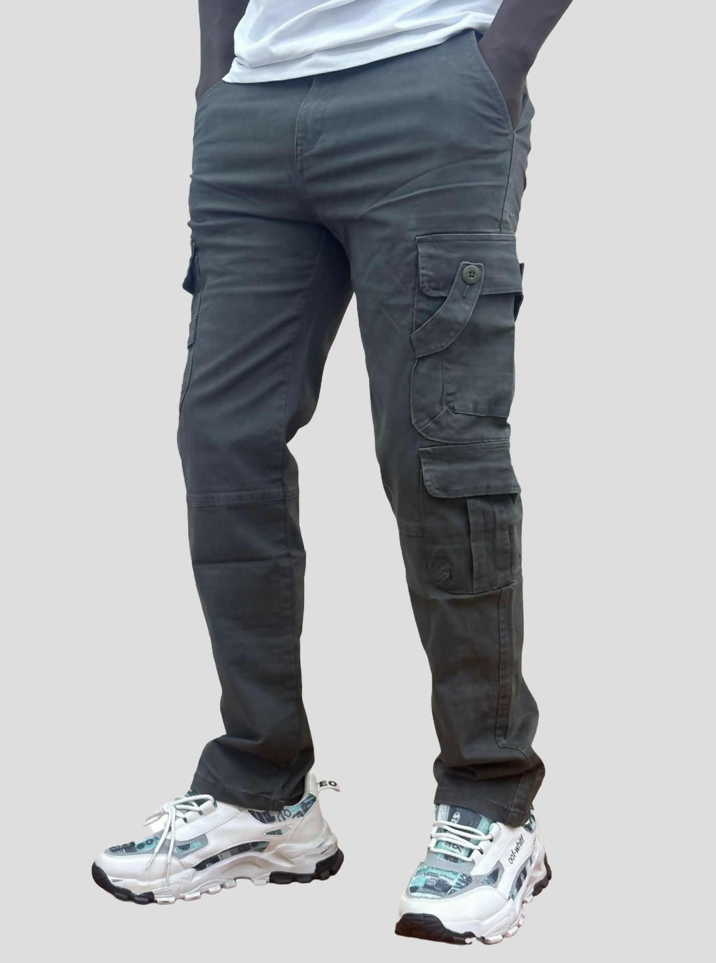 Stylish Brothers Men Cargo Pant - Jungle Green - Shopzetu