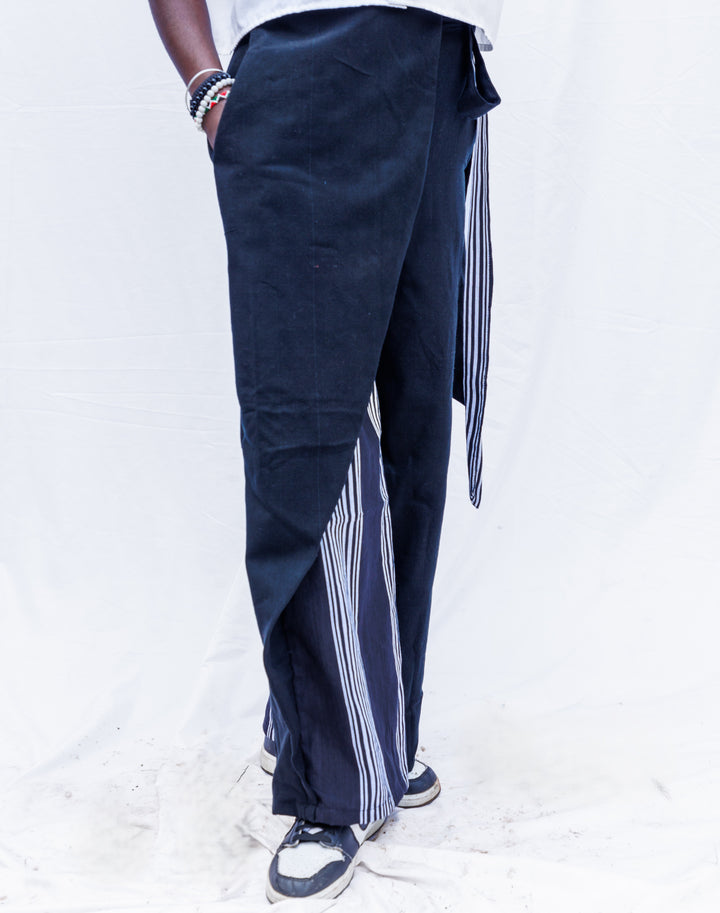 Liquid Lemn ALPHAJIRI Wrap Pants - Black