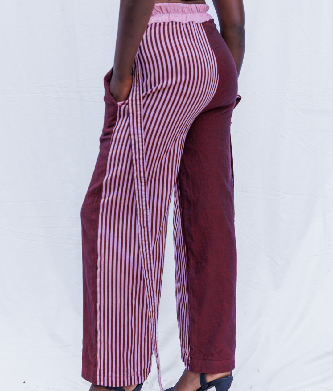 Liquid Lemn ALPHAJIRI Wrap Pants - Maroon