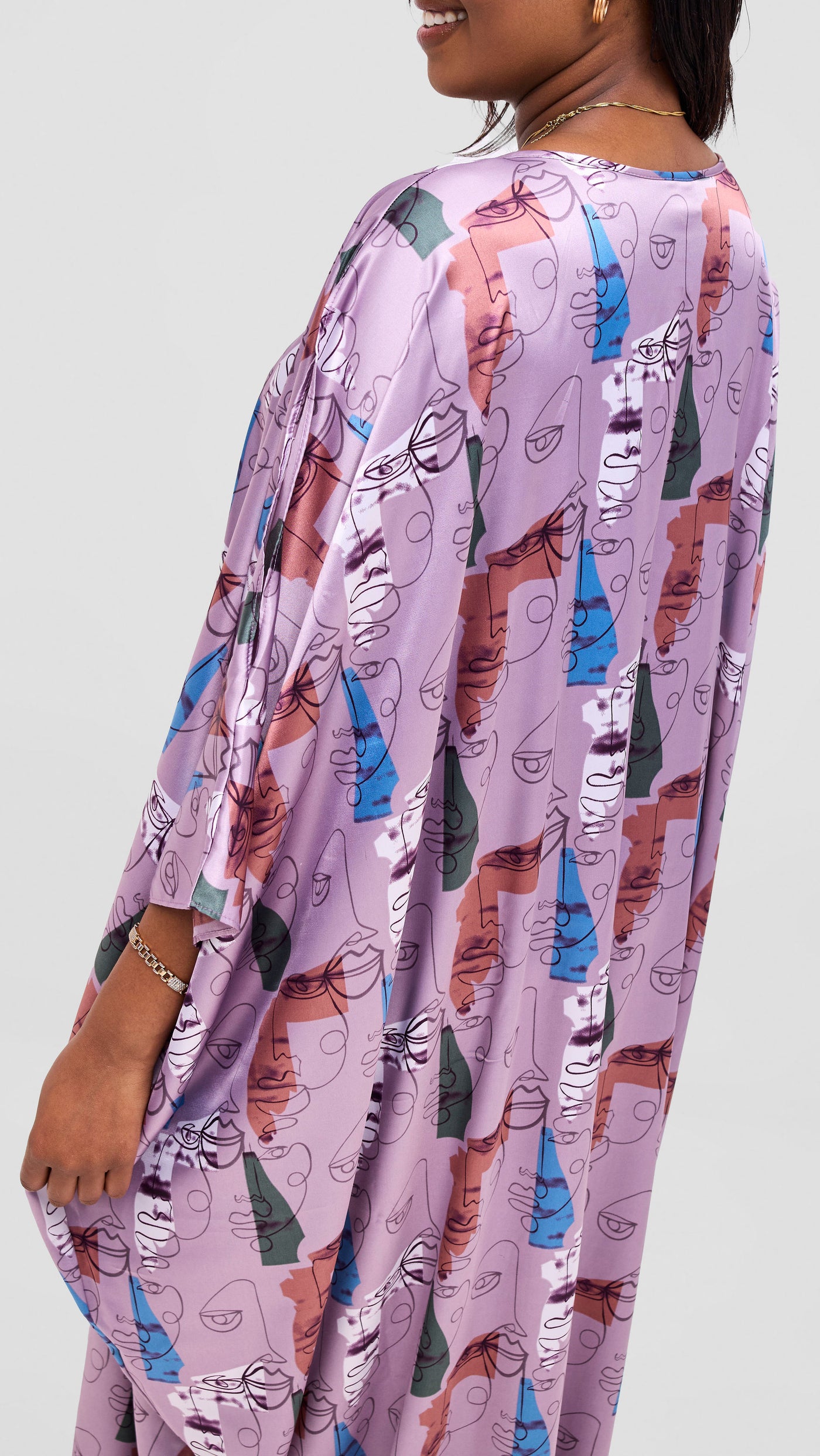 Vivo Lani Maxi Dress - Pink Print