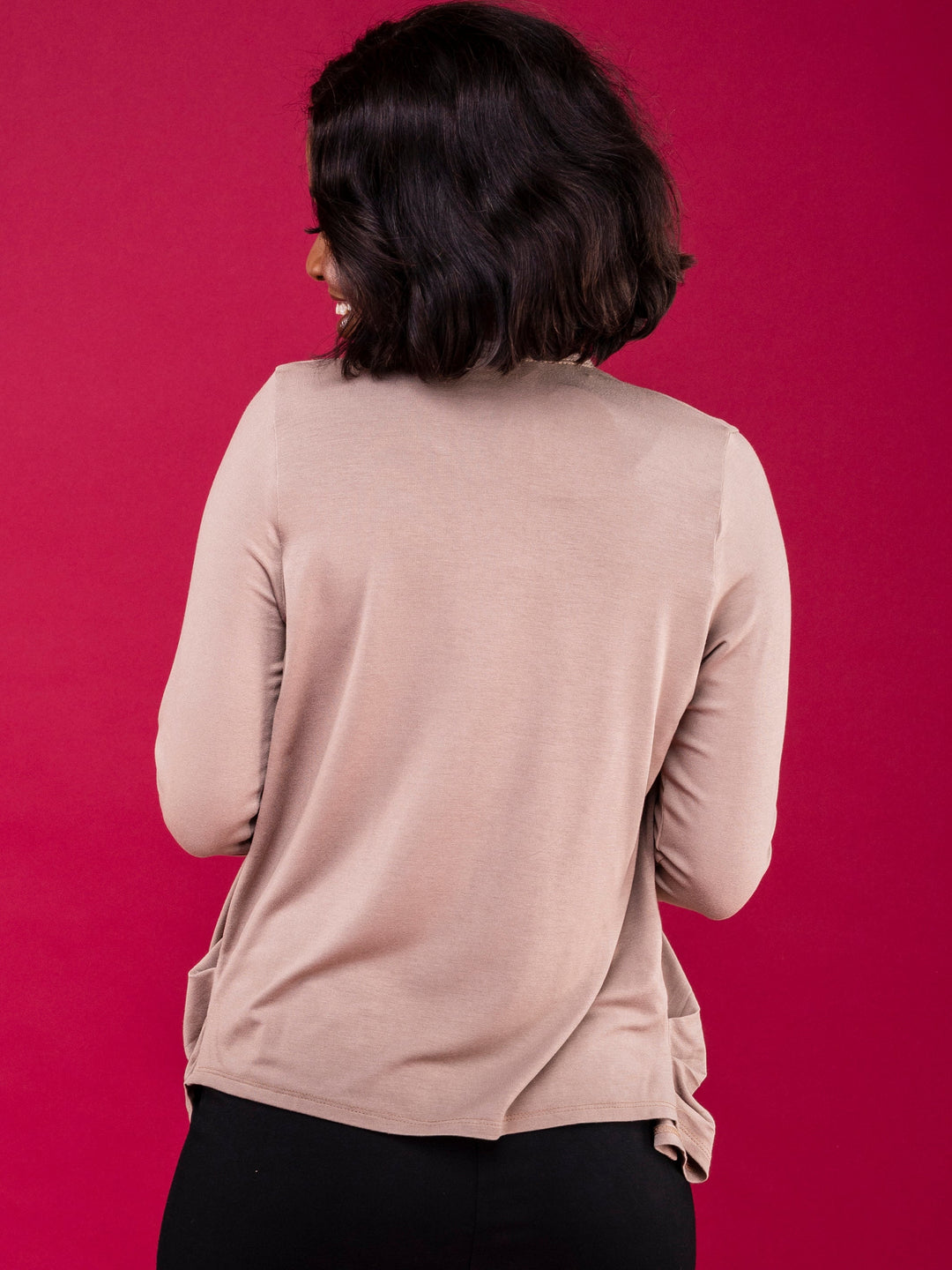 Vivo Basic Sienna Waterfall in Jersey - Taupe