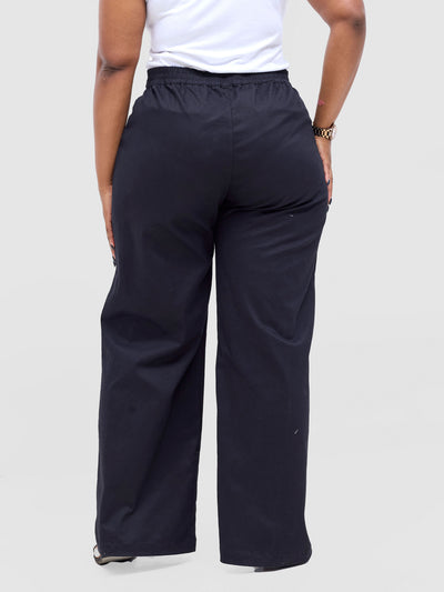 Safari by Vivo  Tiwa Straight Leg  Pants - Black