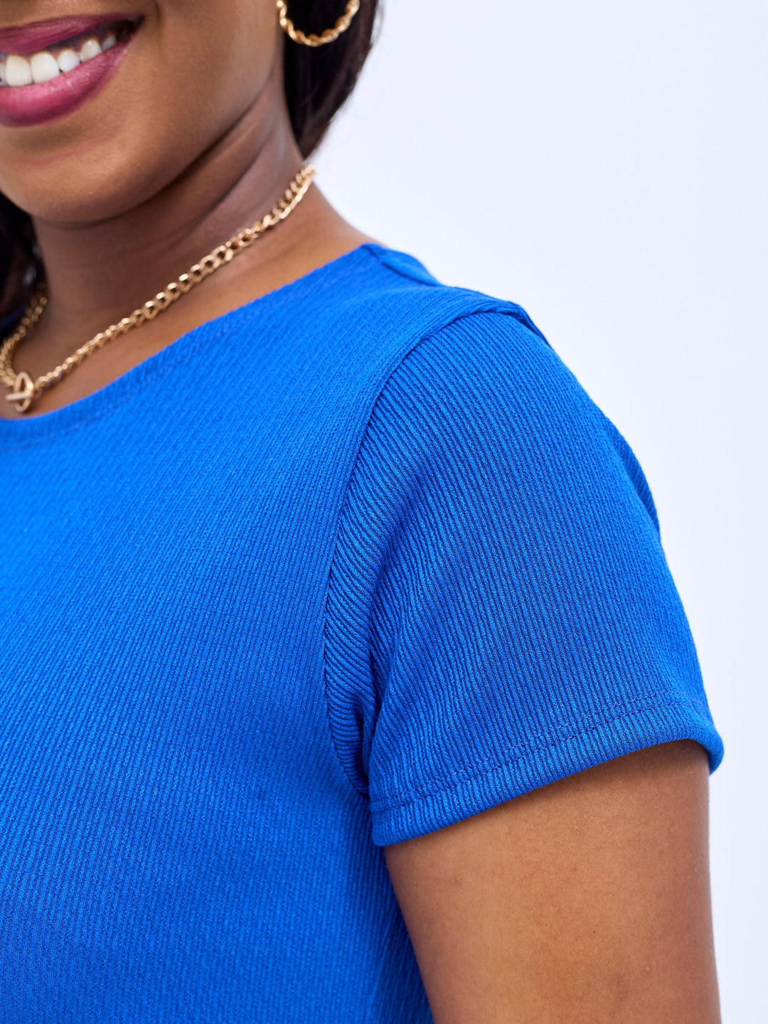 Vivo Rema High Low Maxi Dress - Royal Blue