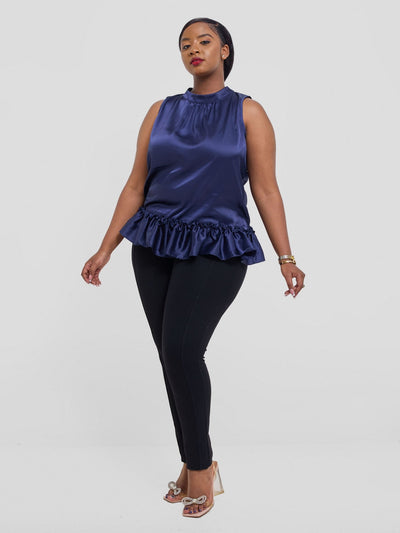 Vivo Kelemi 4.0 Sleeveless Top - Navy - Shopzetu