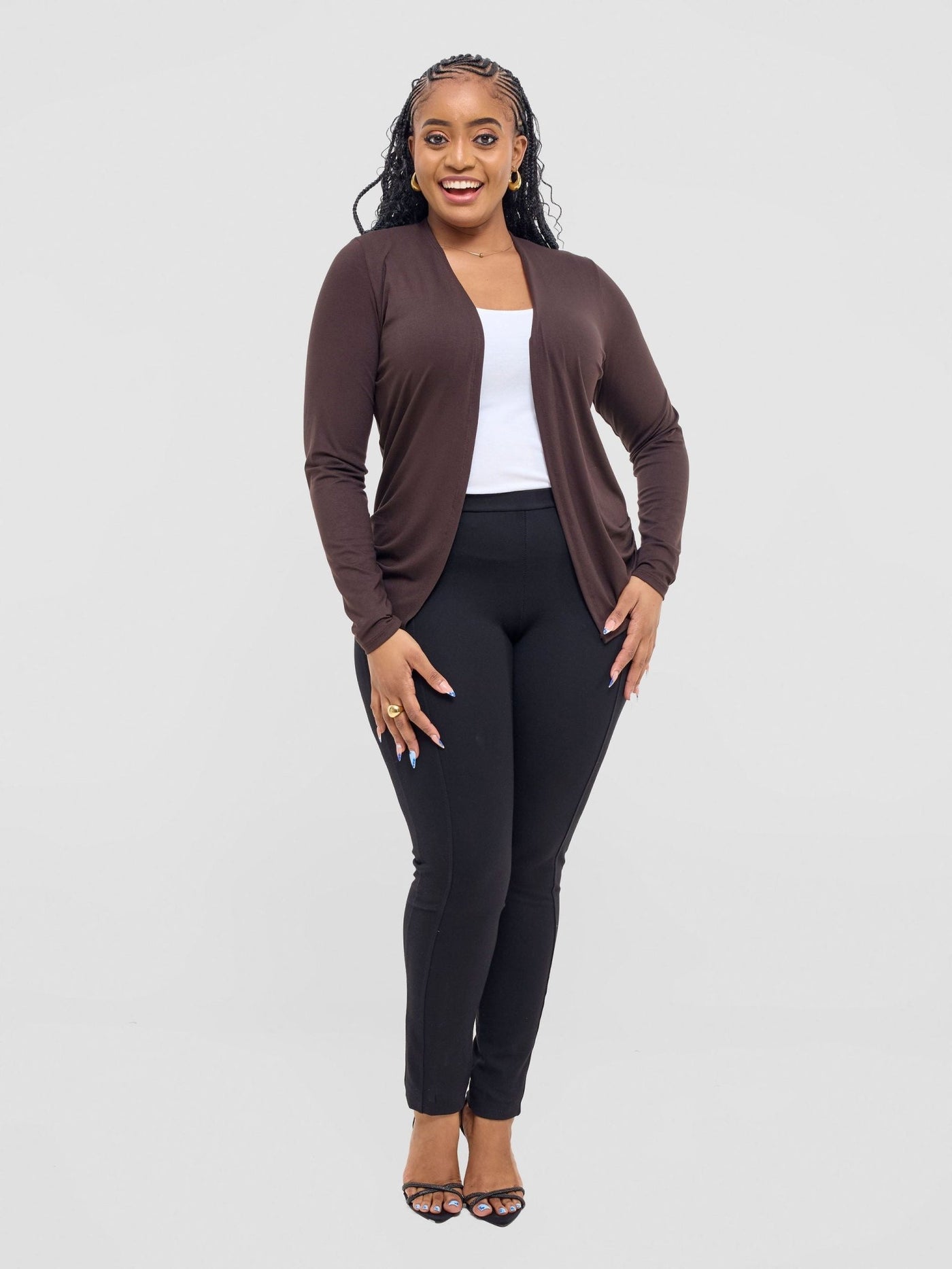 Vivo Basic Sienna Waterfall - Chocolate - Shopzetu