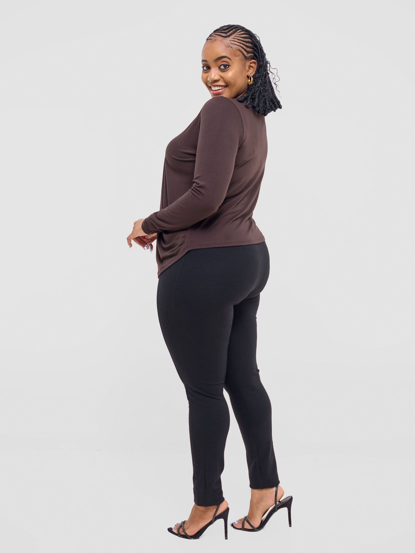 Vivo Basic Sienna Waterfall - Chocolate