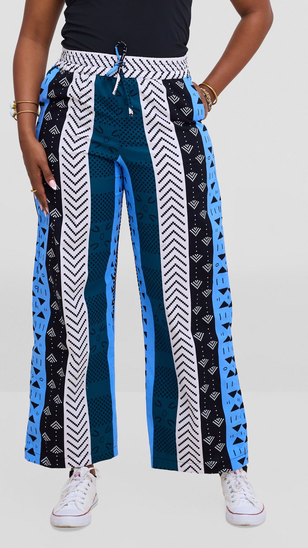 Safari by Vivo Zehra Kitenge Pants - Pambo Print