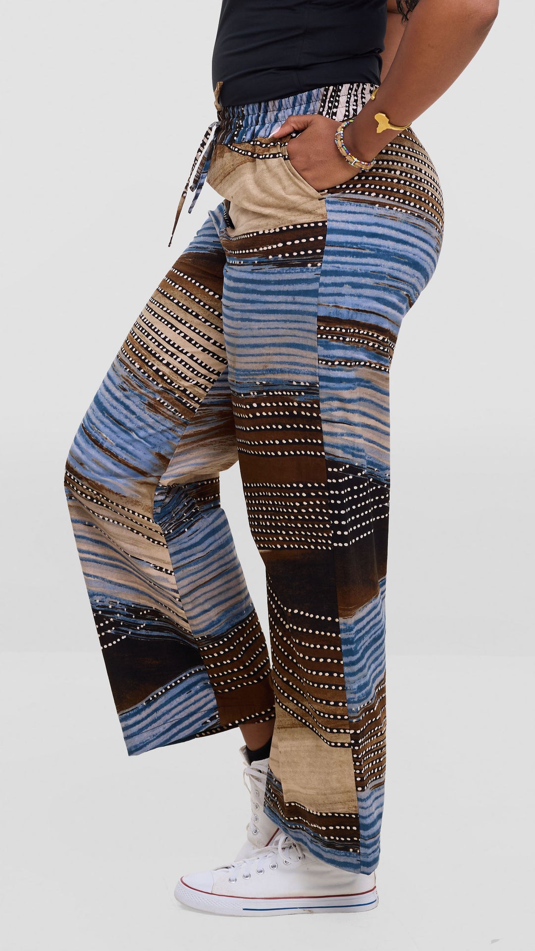 Safari by Vivo Zehra Kitenge Pants - Tuze Print