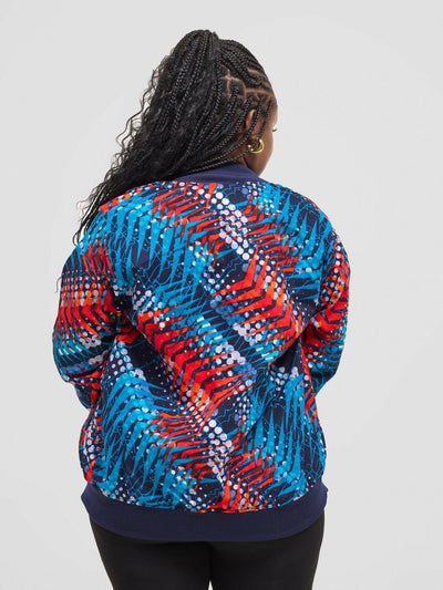 Rafiki Threads Arrow Jacket - Multicolored - Shopzetu