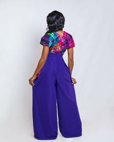 Da'Joy Fashions Raisin Pant Set - Purple - Shopzetu