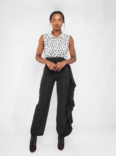 Da'joy Fashions Albany Pant - Black - Shopzetu