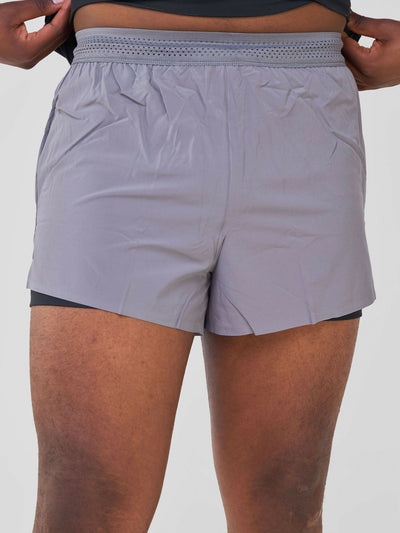 Running Shorts - Grey - Shopzetu