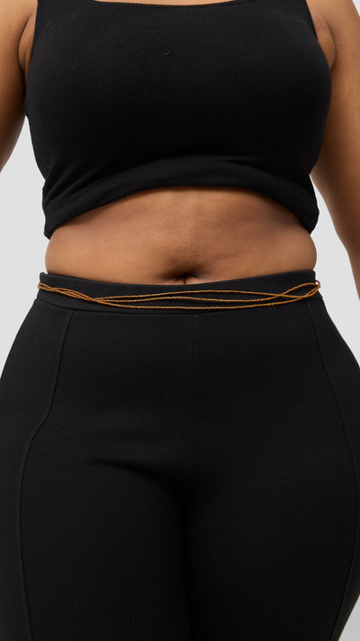 Sistar To Sistars Triple Layered Waist Bead - Gold