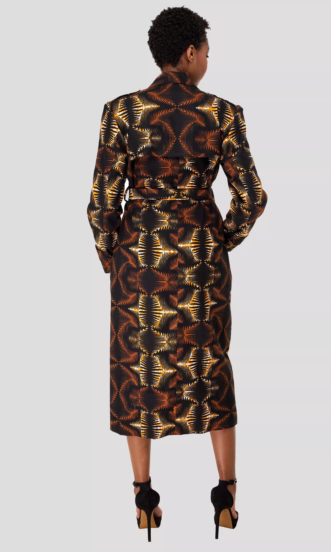 SBV Ankara Trench Coat - Brown / Black - Shopzetu