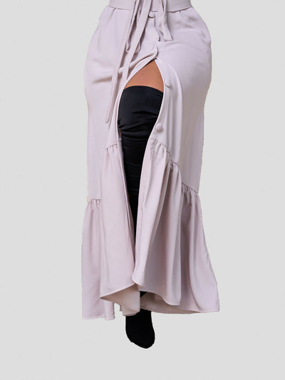 Plainchic Curvy Plus Size Nisha Dress - Nude