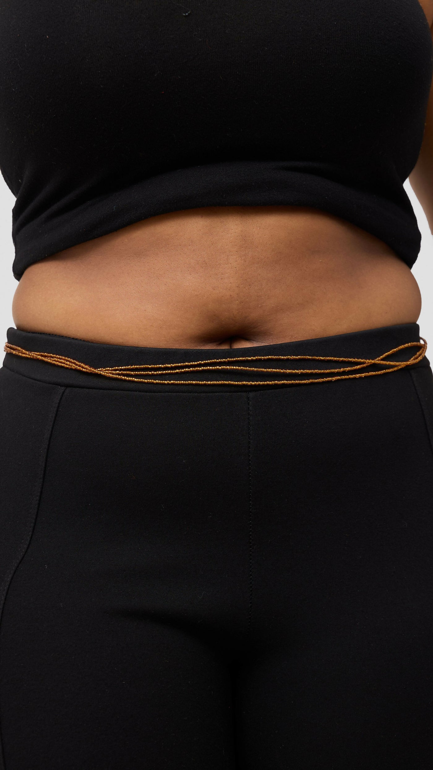 Sistar To Sistars Triple Layered Waist Bead - Gold