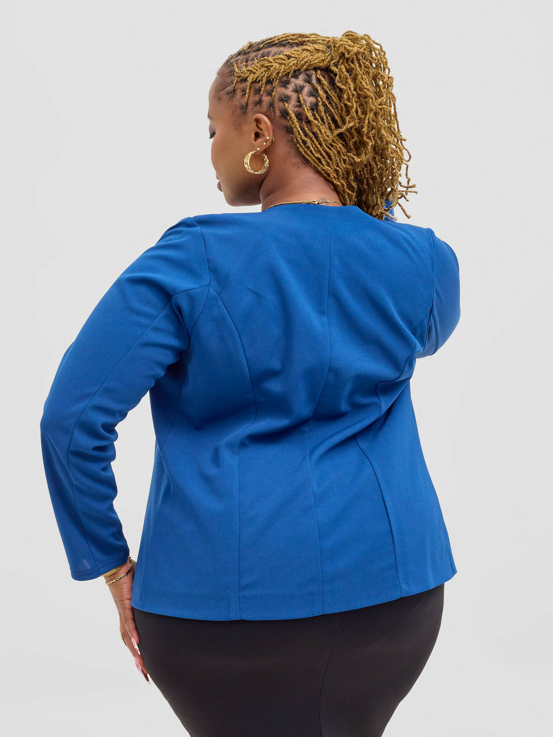 Silver Leaf Official Blazers (With Collar) - Teal Blue - Shopzetu