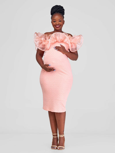 Vintlyne Molly Dress - Peach