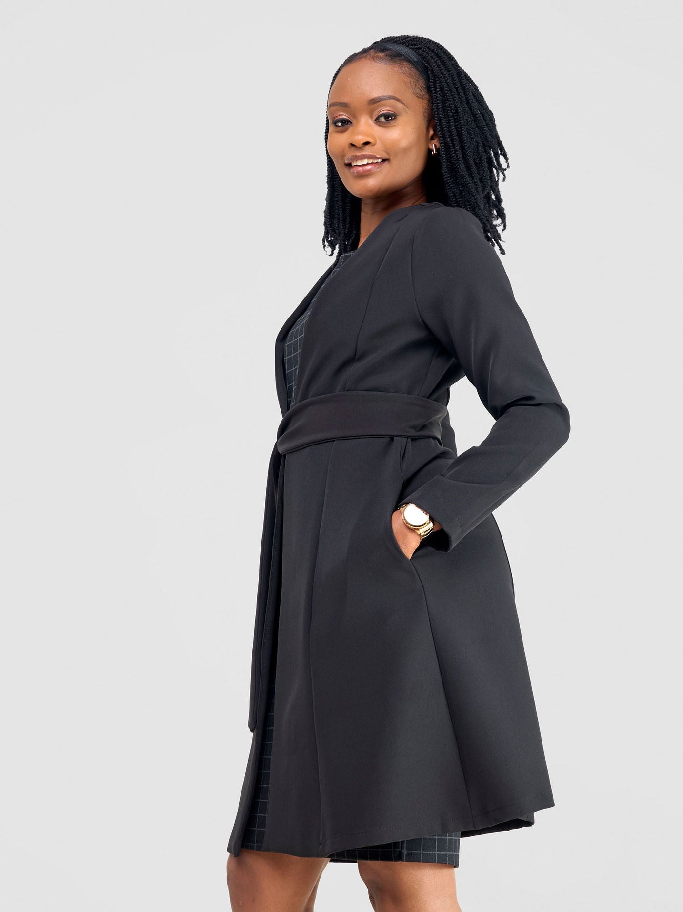 Vivo Paji Dress Coat - Black