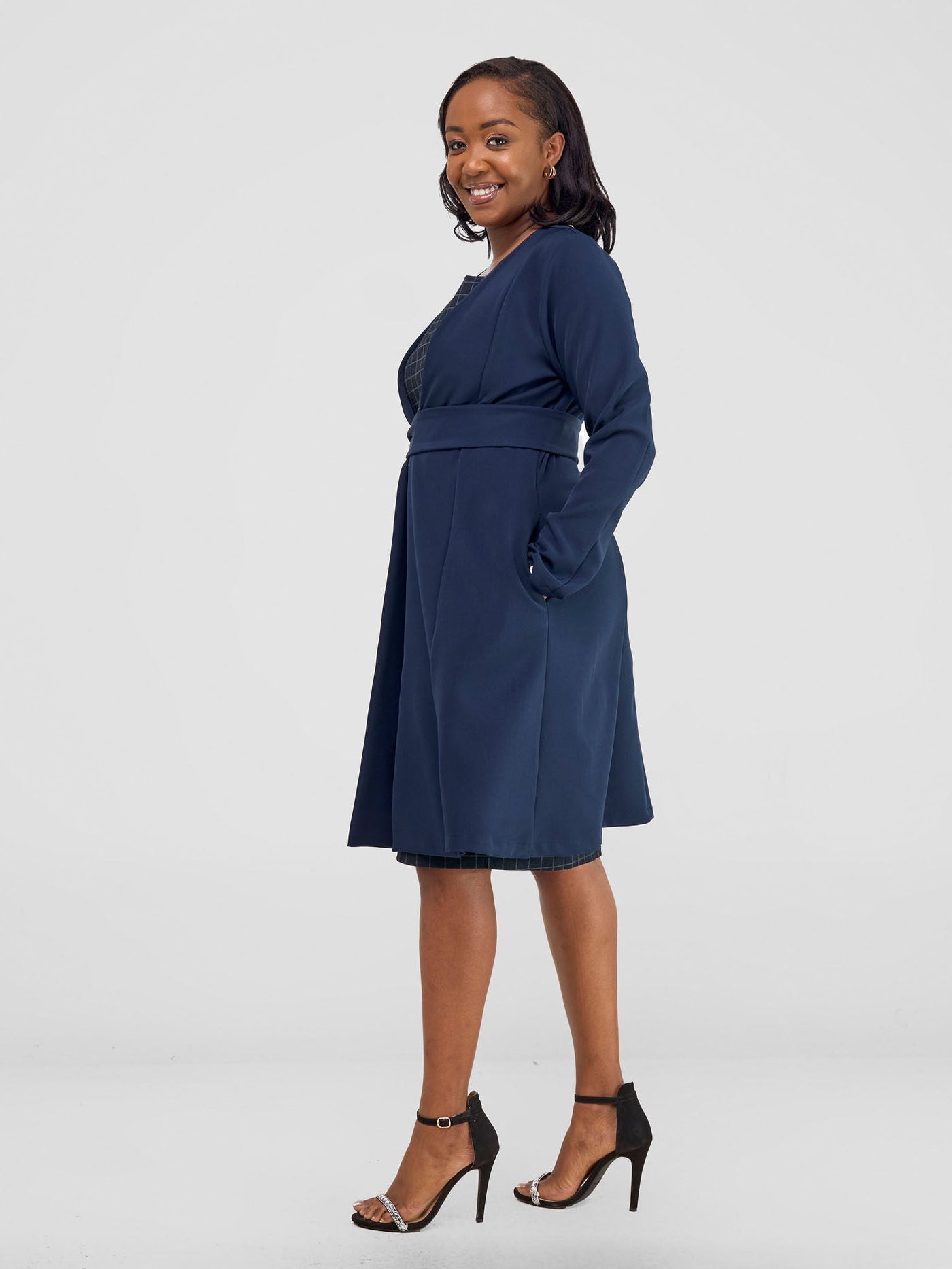 Vivo Paji Dress Coat - Navy