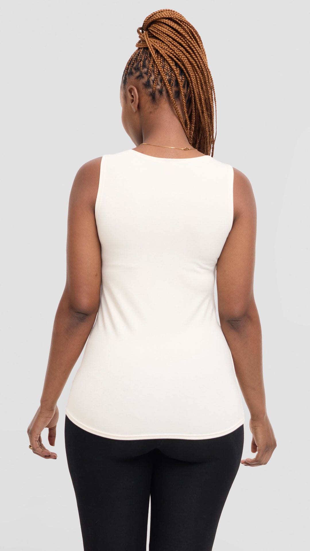 Vivo Everyday Tank Top in Jersey - Off White