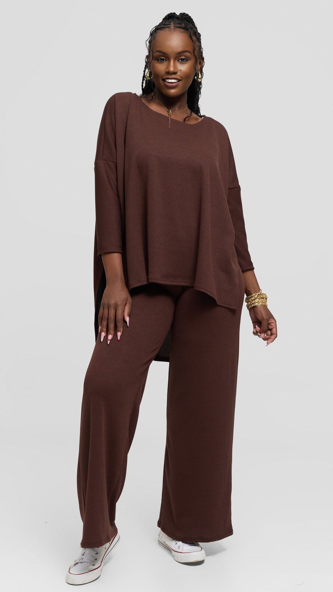 Vivo Safa Sweater - Brown