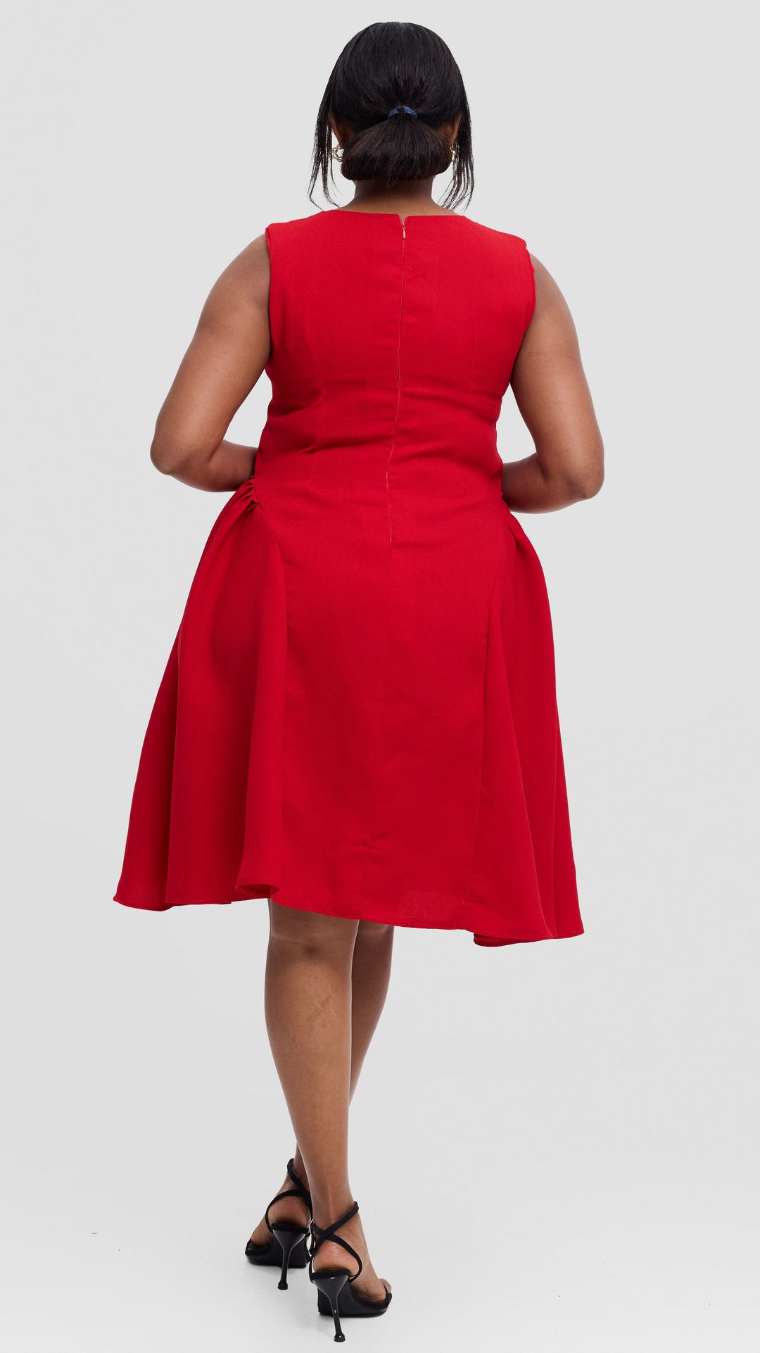 Hawi Sartoial Furaha Dress - Red